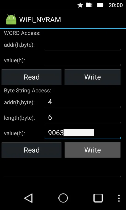 EM WiFi NVRAM